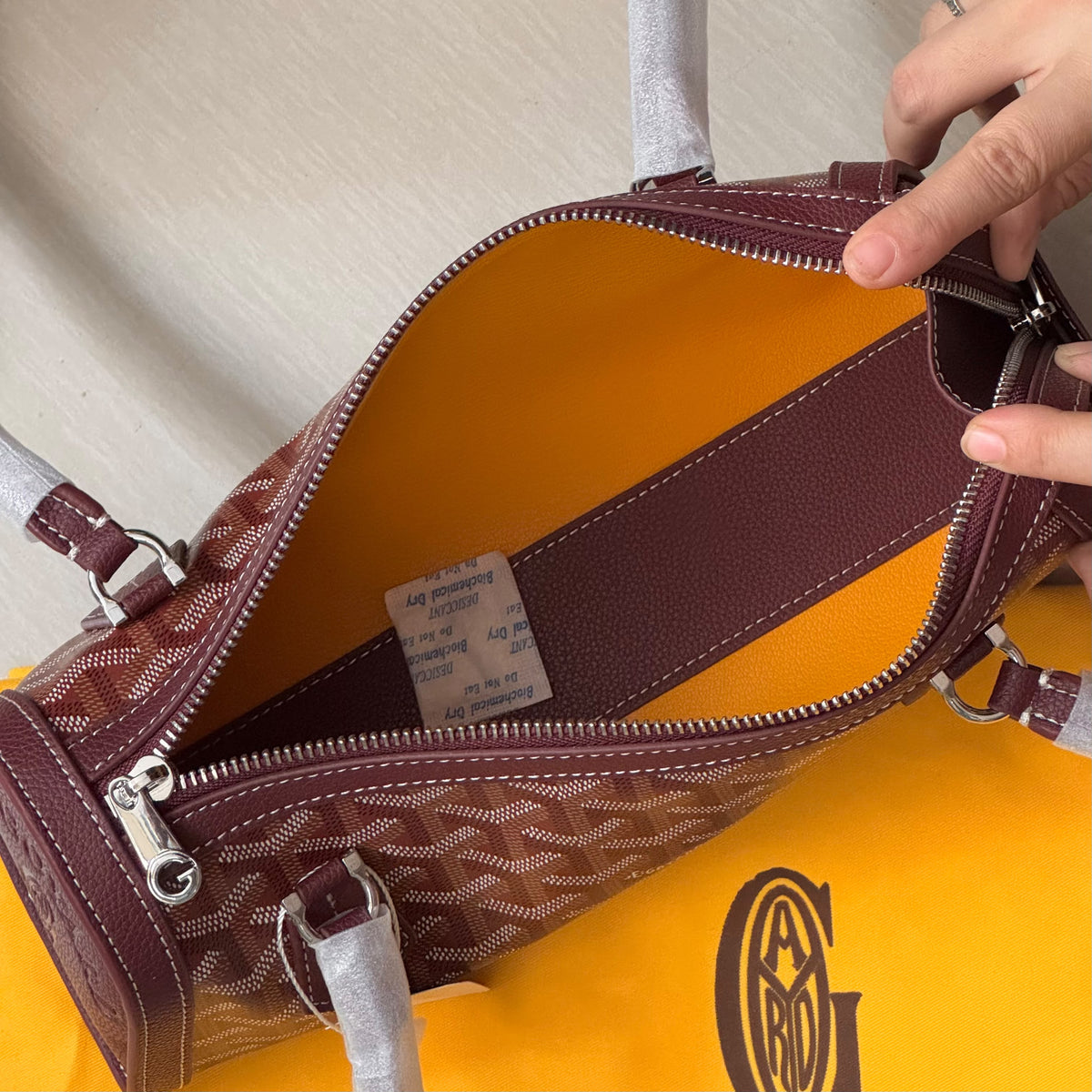 Monogram Barrel Handbag