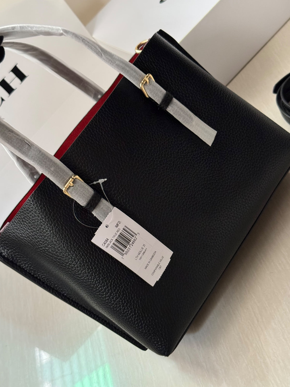 Classic Structured Tote Bag
