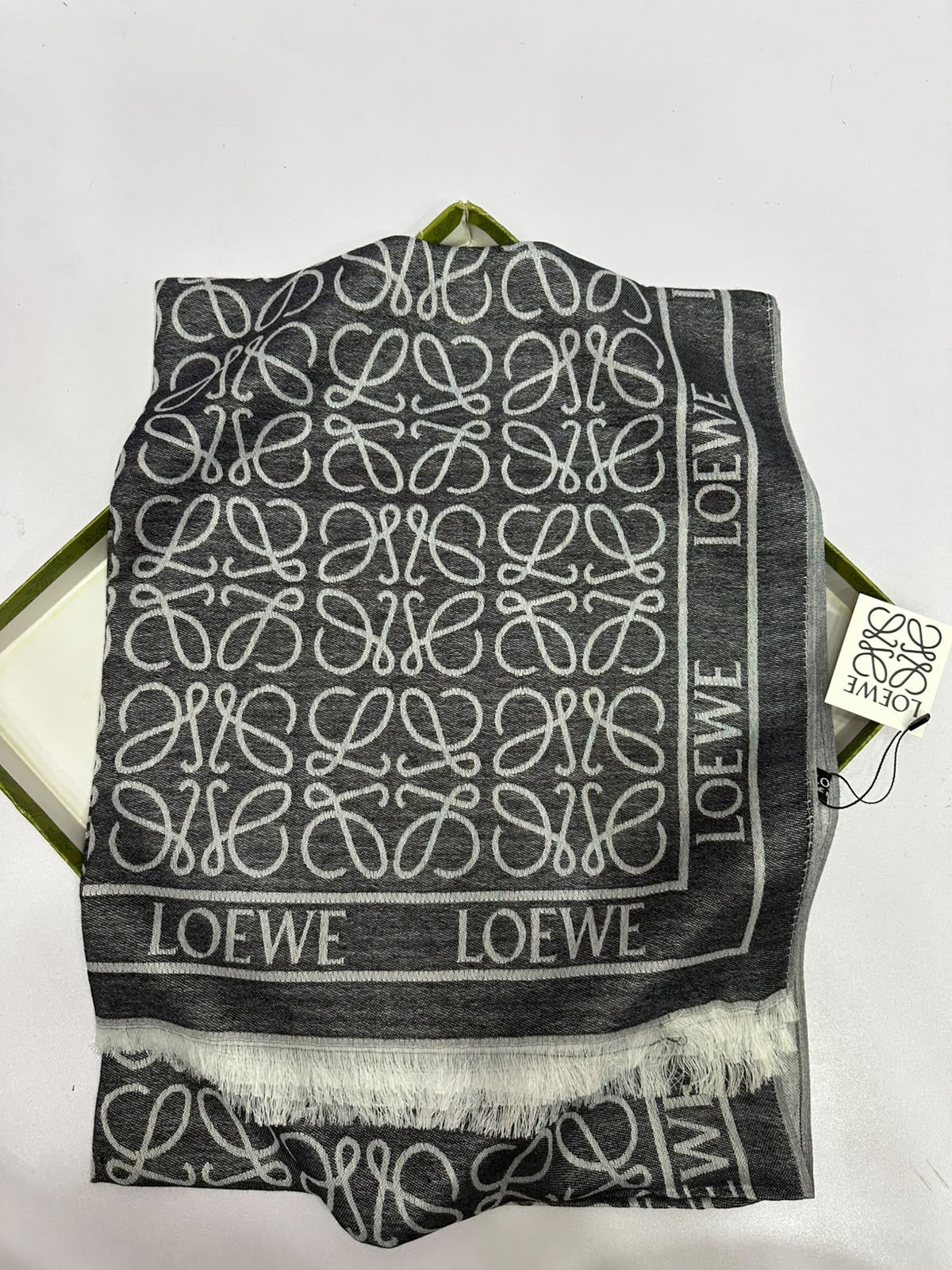 Monogram Pashmina Scarf