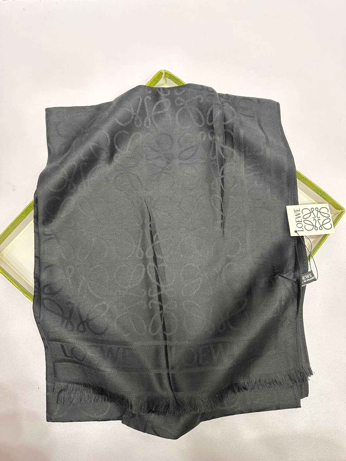 Monogram Pashmina Scarf