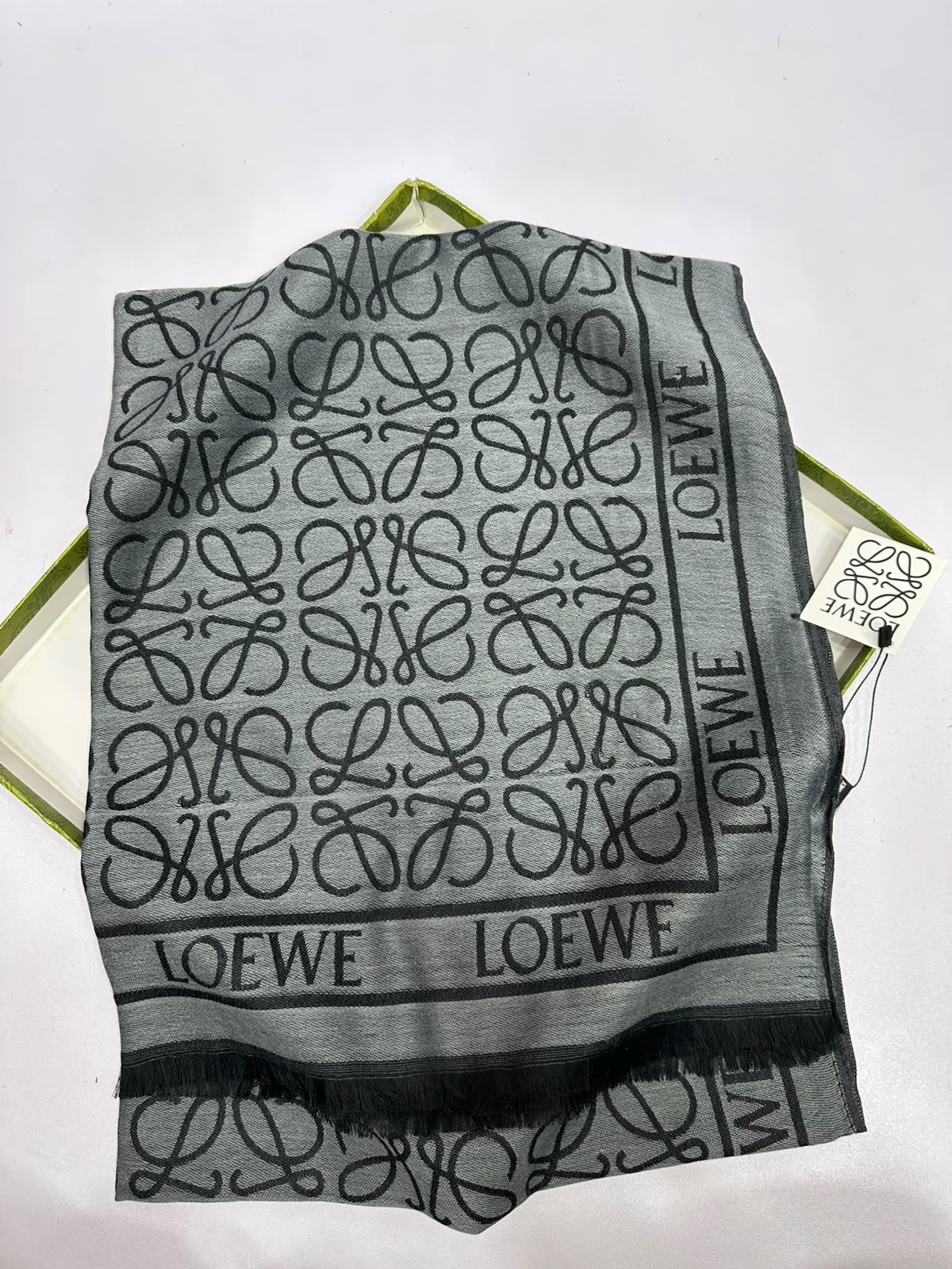Monogram Pashmina Scarf