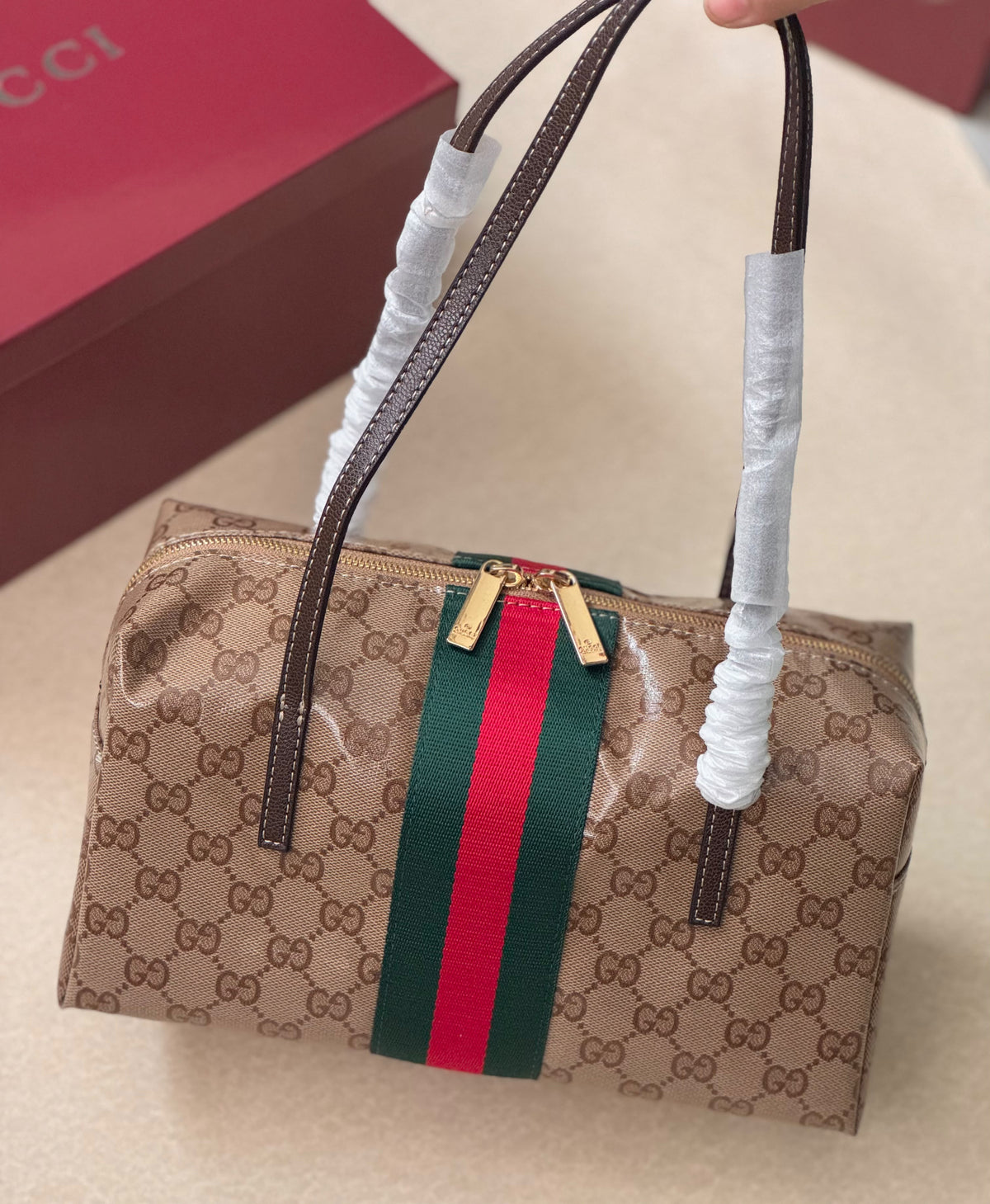 Monogram Boston Bag