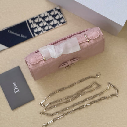 Quilted Charm Chain Bag