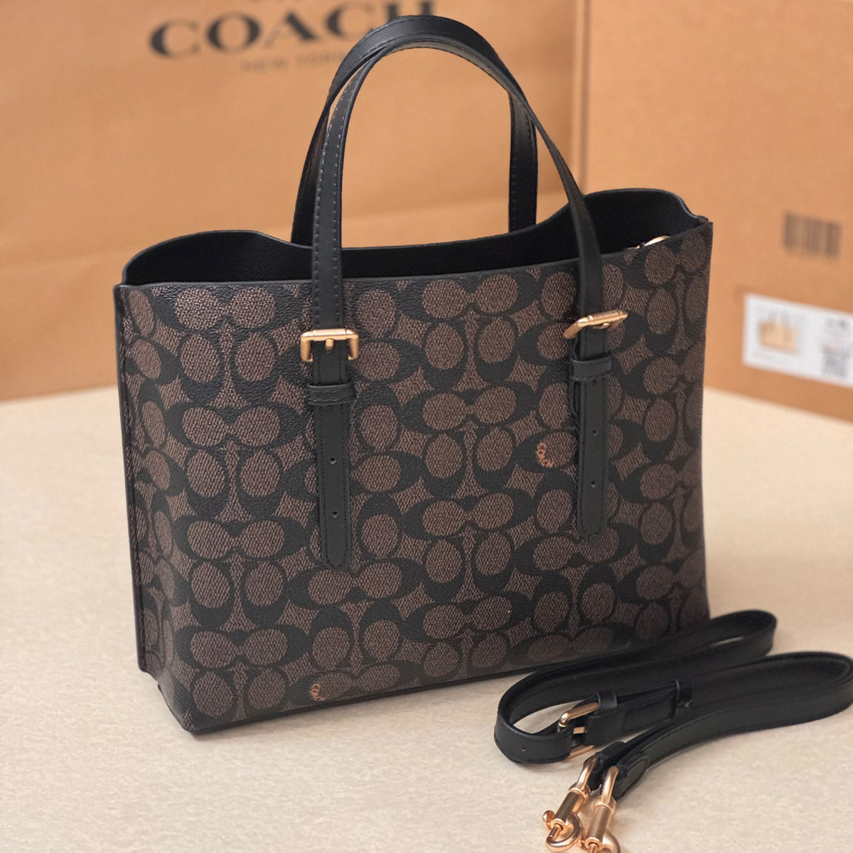 Signature Print Tote Bag