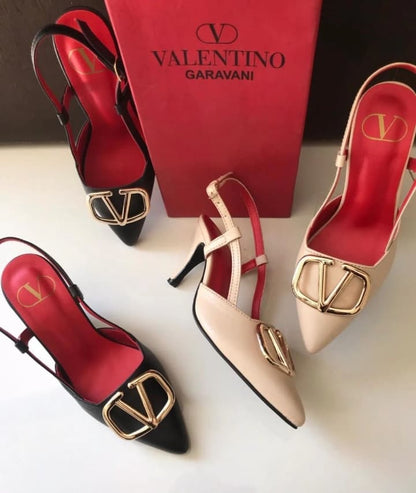 V-Pointed Heels