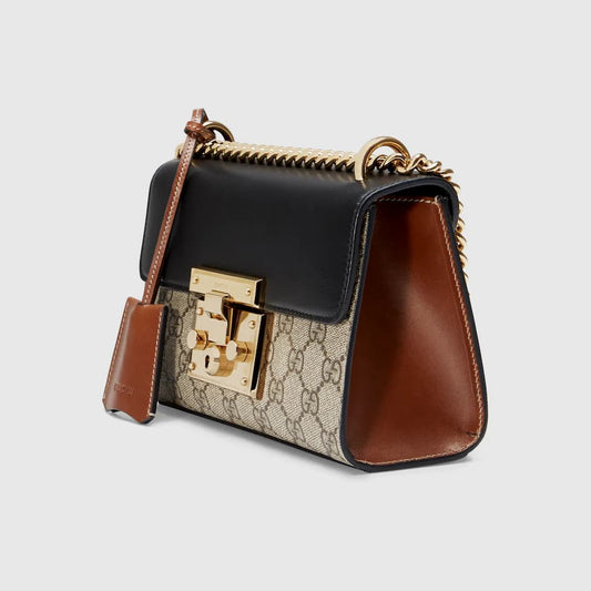 Gg Padlock Supreme Shoulder Bag