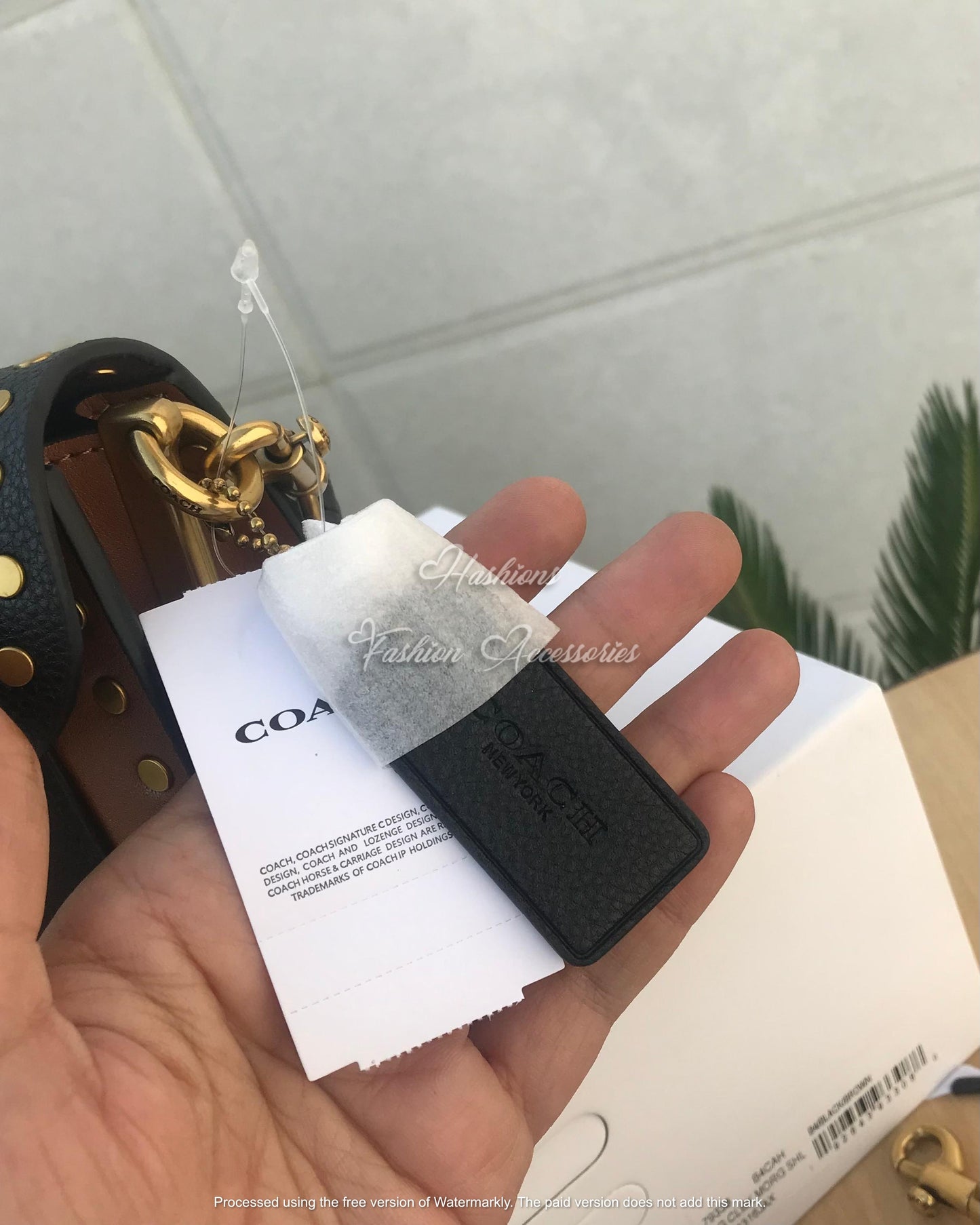 COACH Tabby Studded Shoulder Bag