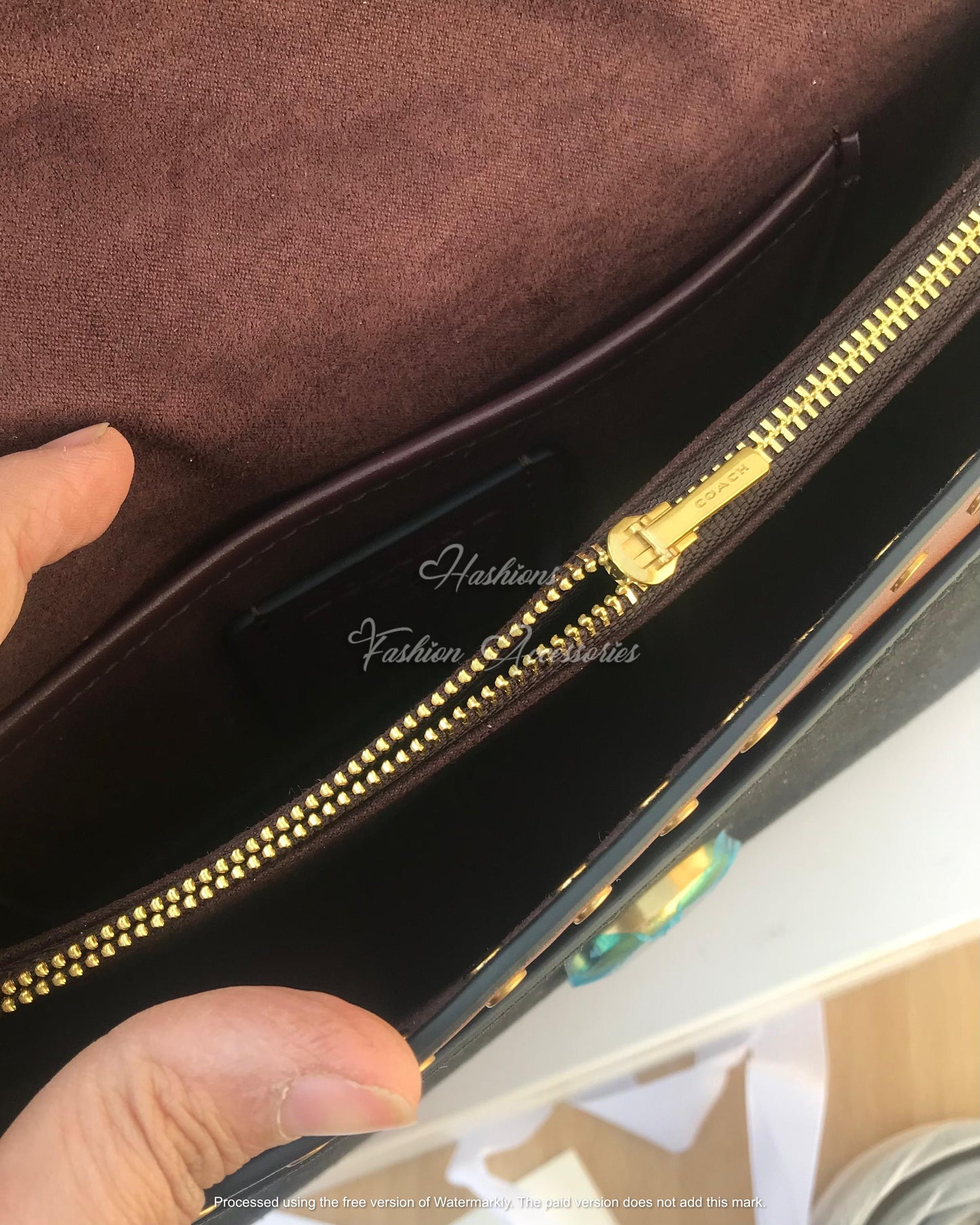 COACH Tabby Studded Shoulder Bag