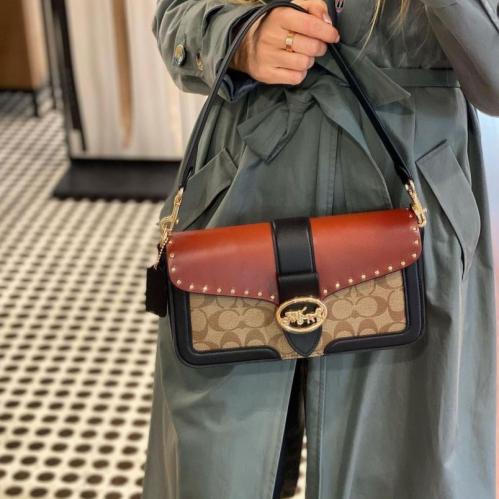 Coach Tabby Signature Handbag