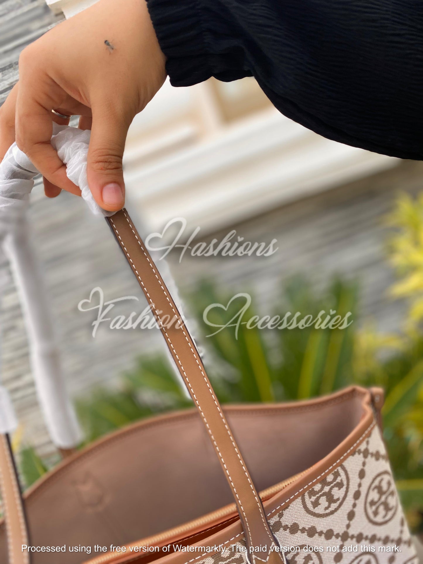 TB Perry T Monogram Jacquard Bag