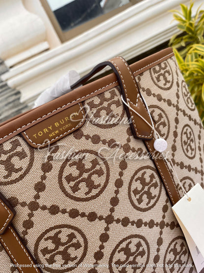 TB Perry T Monogram Jacquard Bag