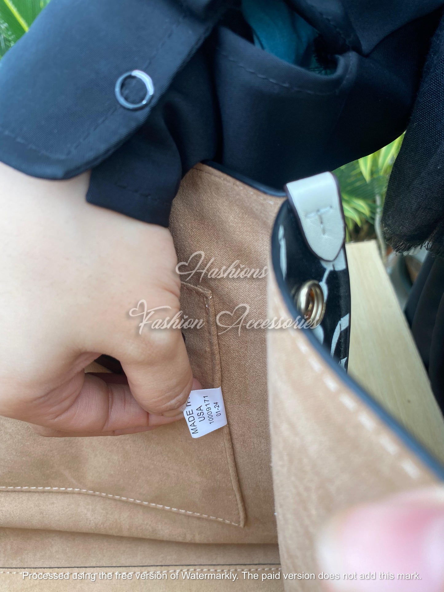 TO-RY BURCH Monogram Tote Bag