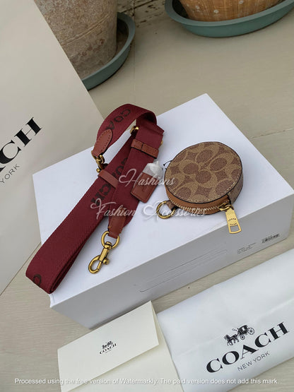 Mini Monogram Top-Handle Satchel – Brown Canvas, Turn-Lock, Detachable Crossbody