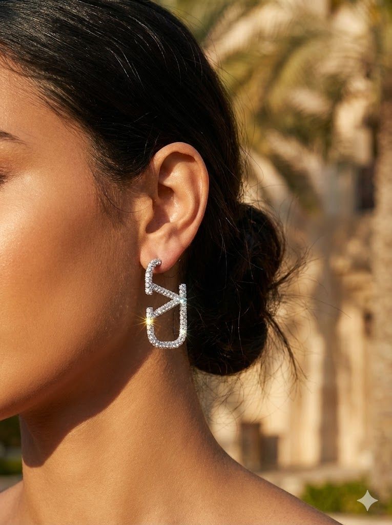 Valentino V Earrings