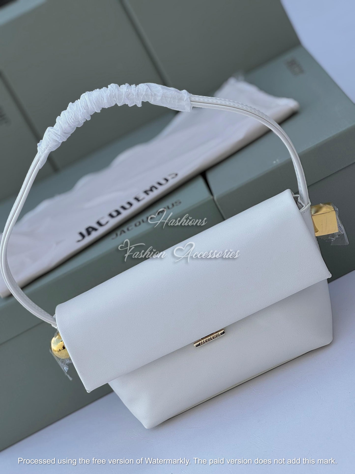 Geometric Arch Shoulder Bag