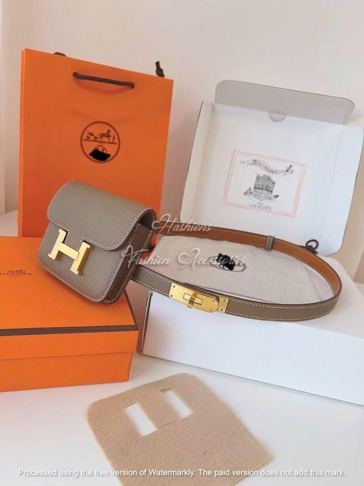 Mini H-Buckle Belt Bag & Wallet