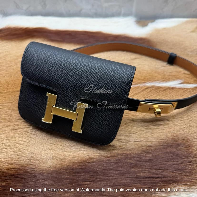 Mini H-Buckle Belt Bag & Wallet