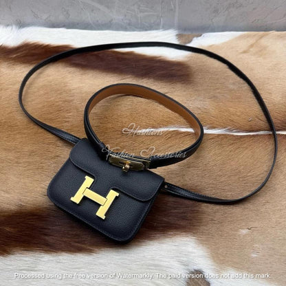 Mini H-Buckle Belt Bag & Wallet