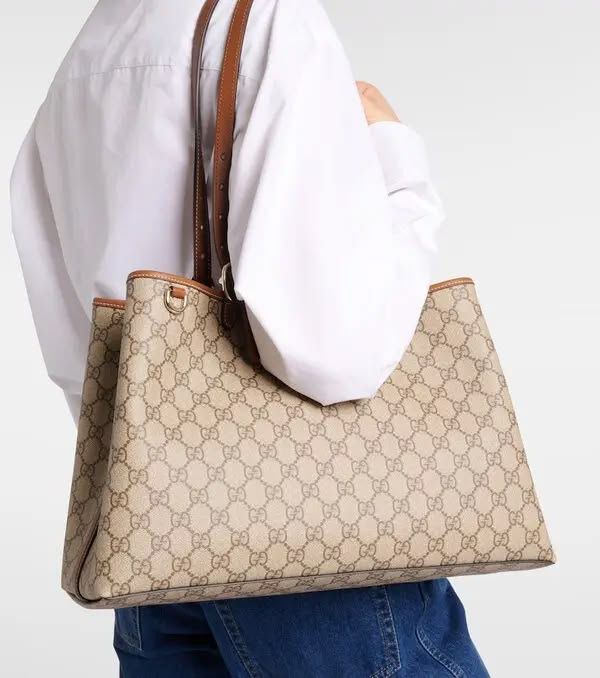 Large Monogram Canvas Tote