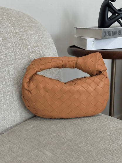 Woven Knot Hobo Bag
