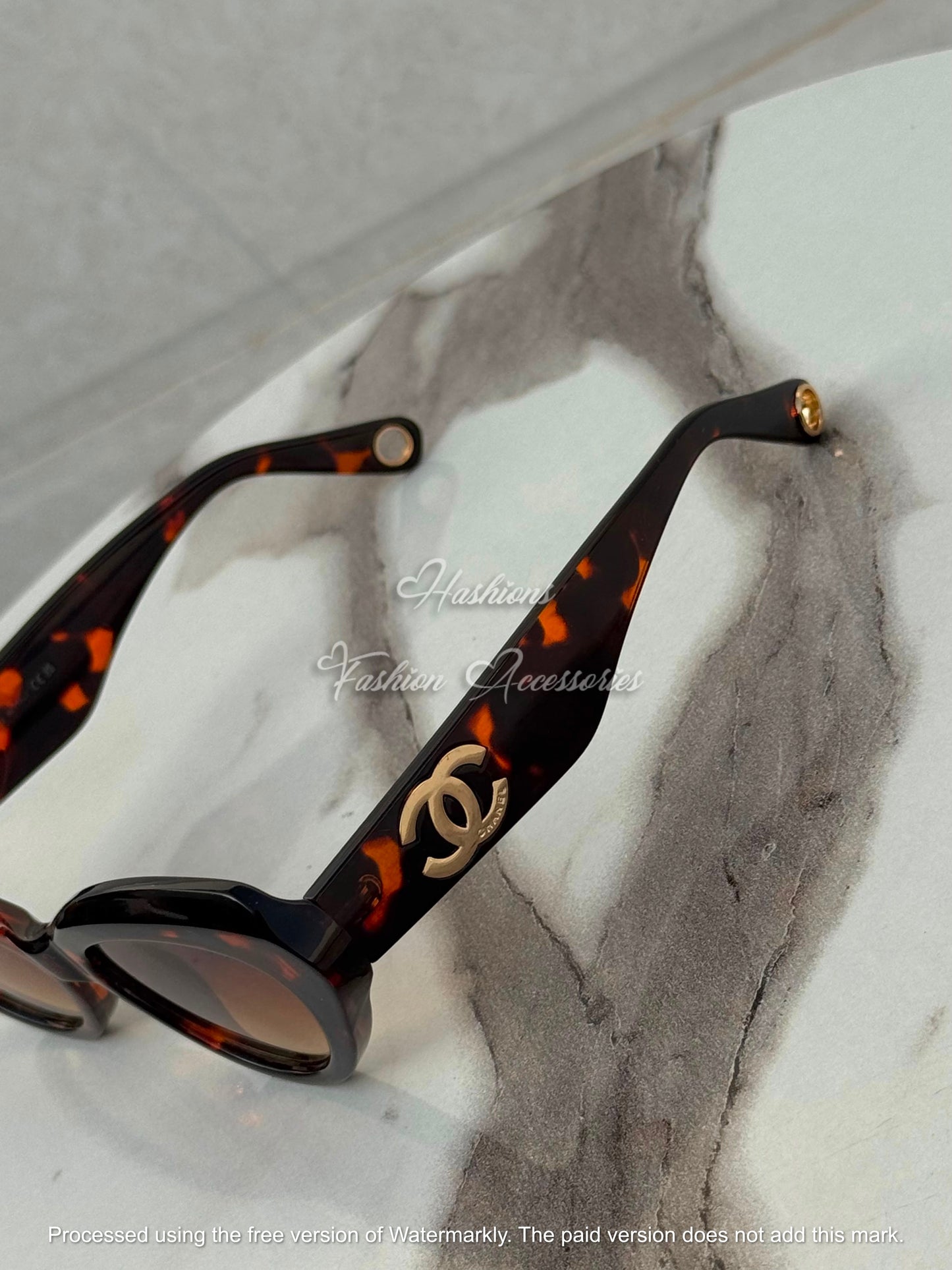 Black Cat-Eye Sunglasses