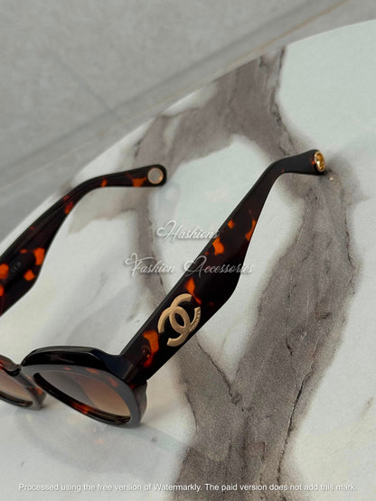 Black Cat-Eye Sunglasses