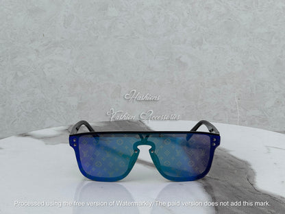 Oversized Shield Sunglasses