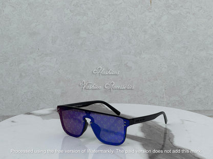Oversized Shield Sunglasses