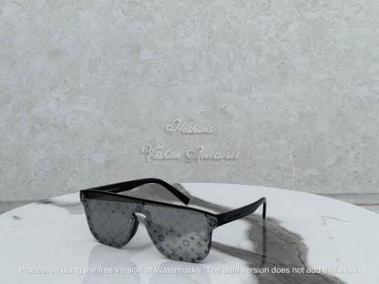Oversized Shield Sunglasses
