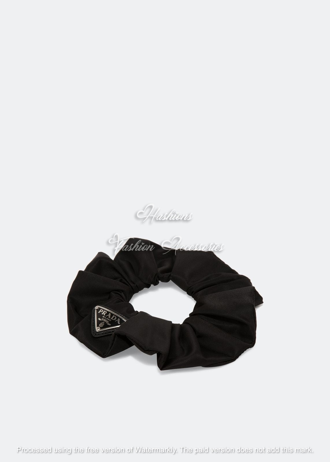 Pure Silk Triangle Charm Scrunchie
