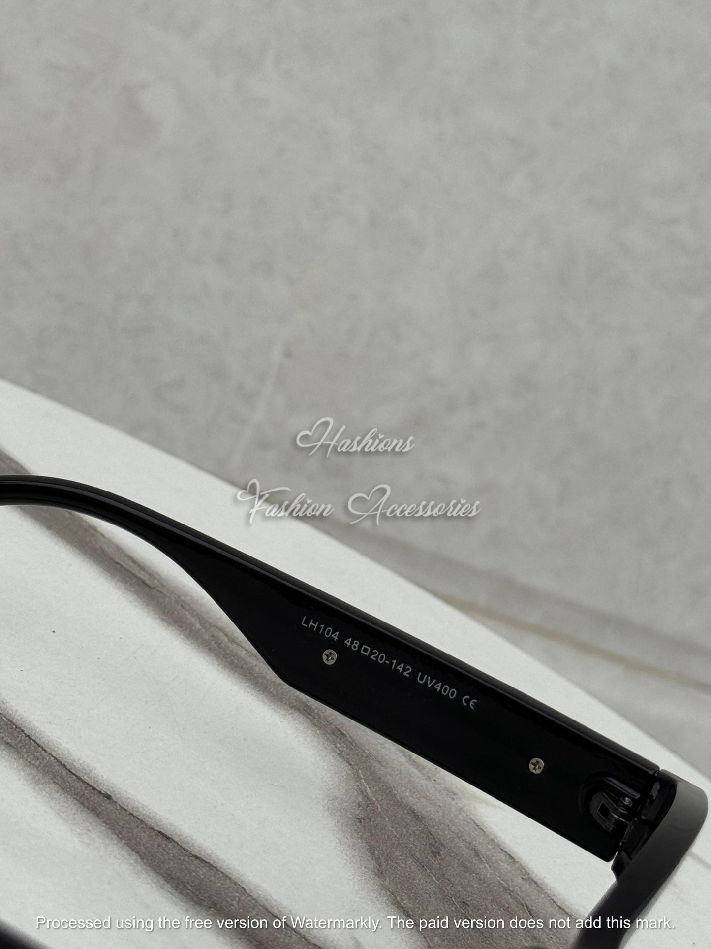 Sleek Oval Cat-Eye Sunglasses