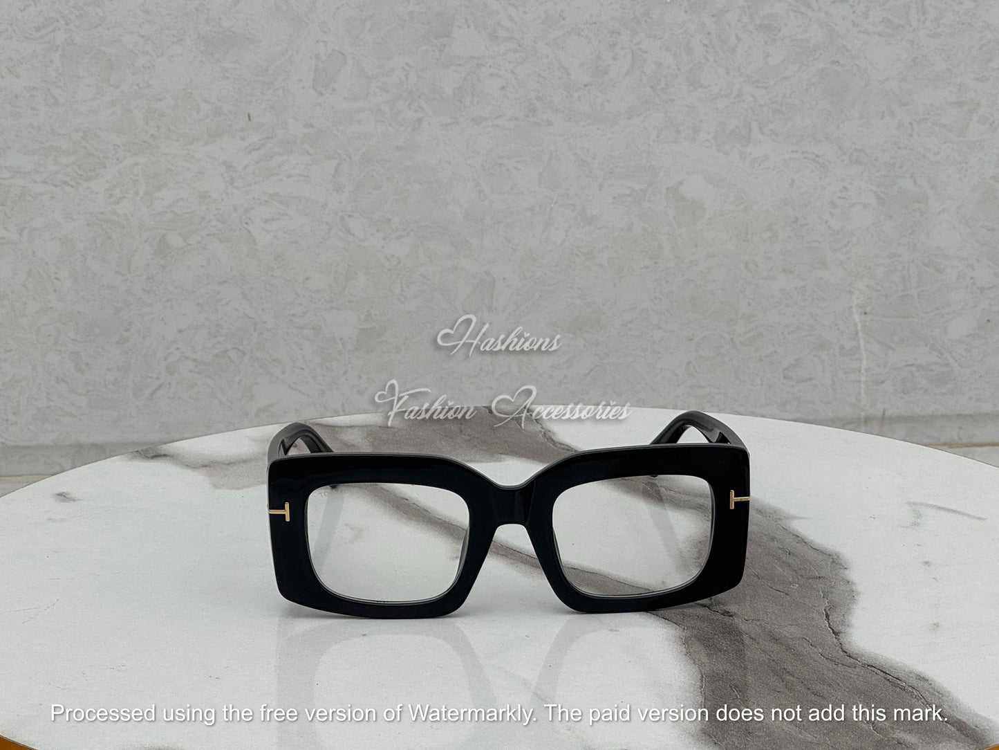 Retro Square Thick Frame Sunglasses
