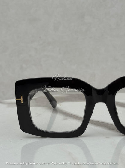 Retro Square Thick Frame Sunglasses