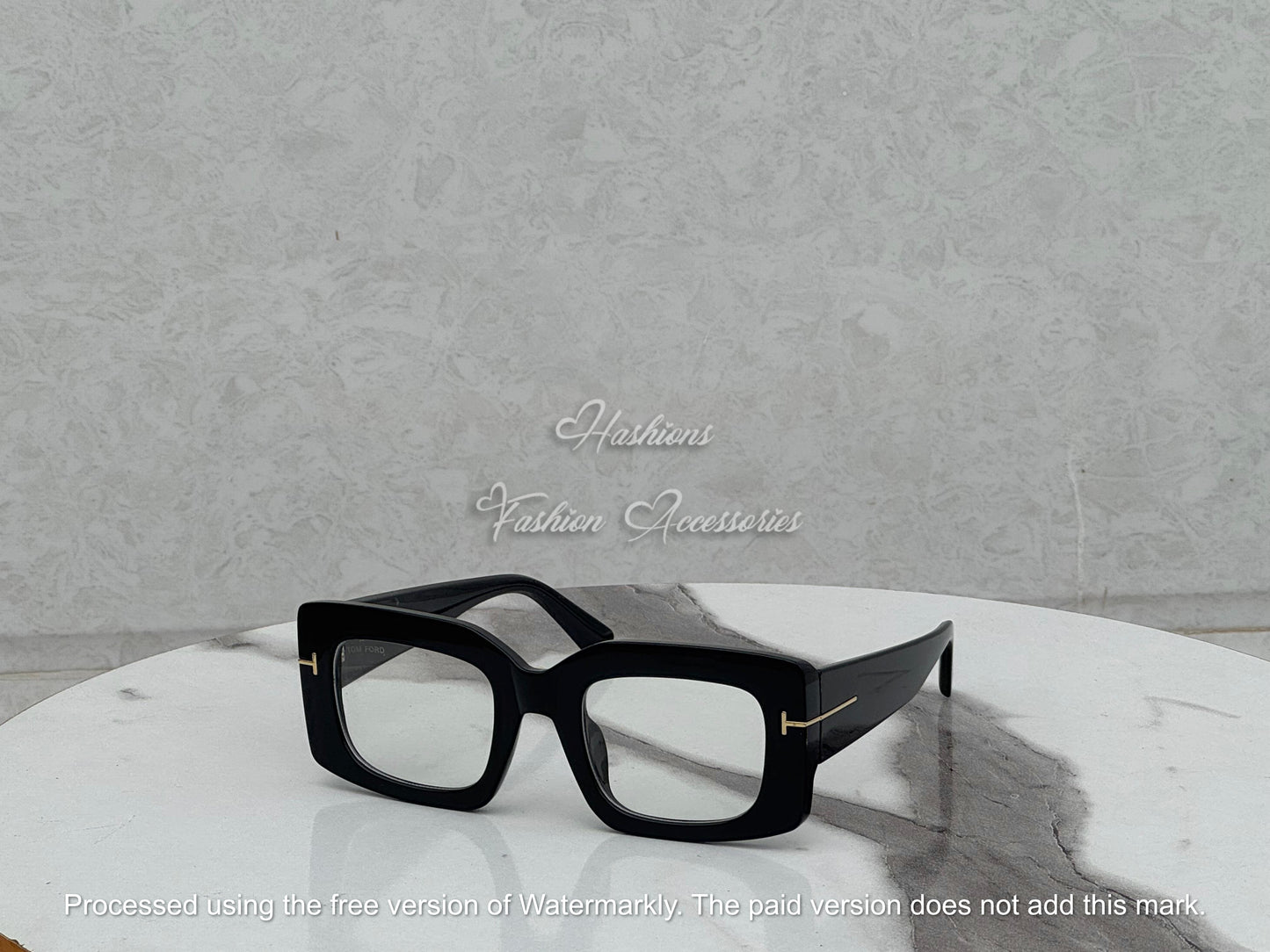Retro Square Thick Frame Sunglasses