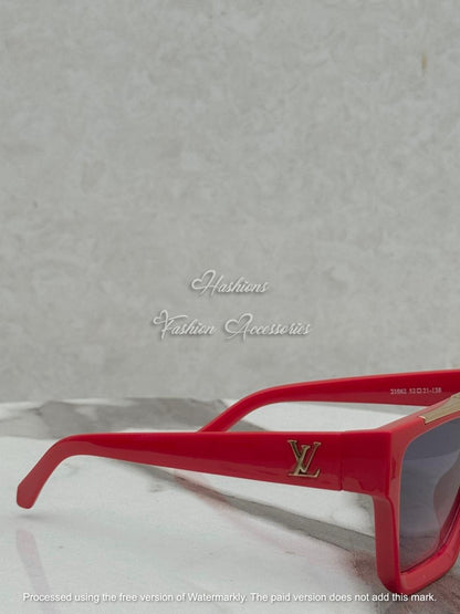 Oversized Square Flat Top Sunglasses