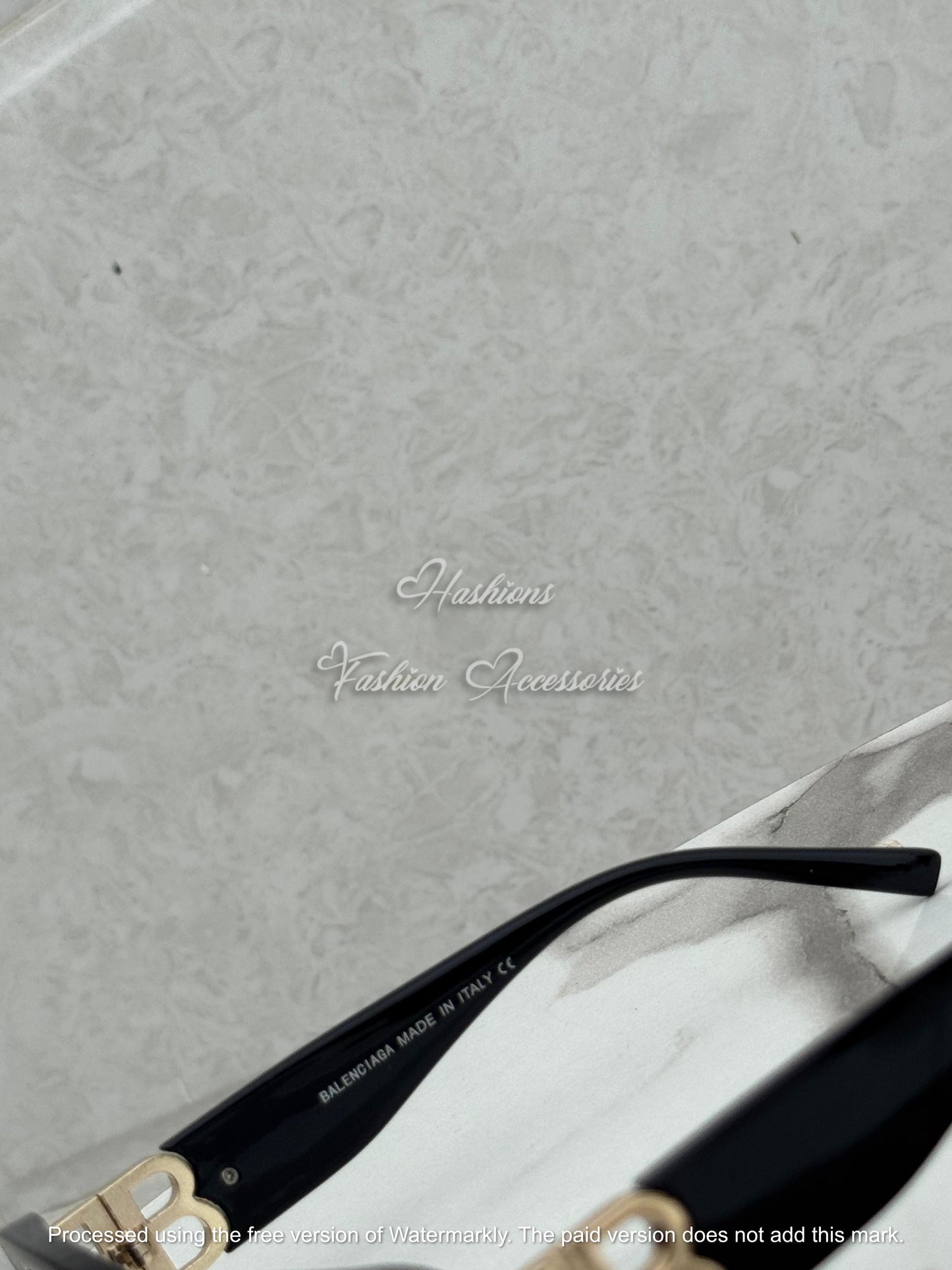 Rectangular Black Sunglasses