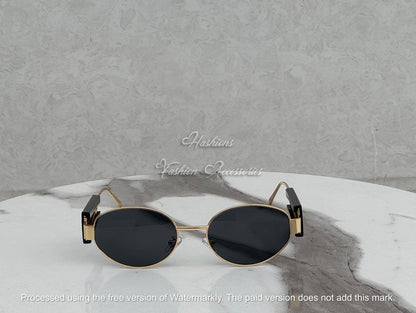 Luxury Round Metal Sunglasses