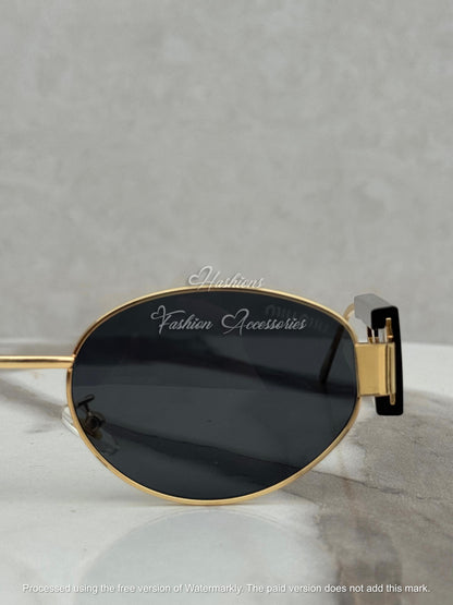 Luxury Round Metal Sunglasses