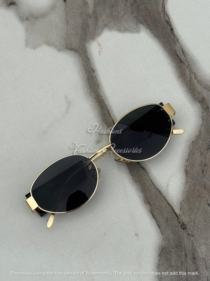 Luxury Round Metal Sunglasses