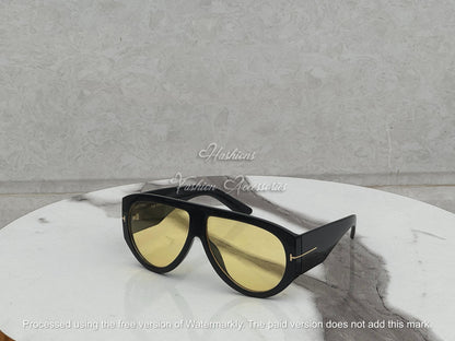 Oversized Chunky Pilot Sunglasses Women