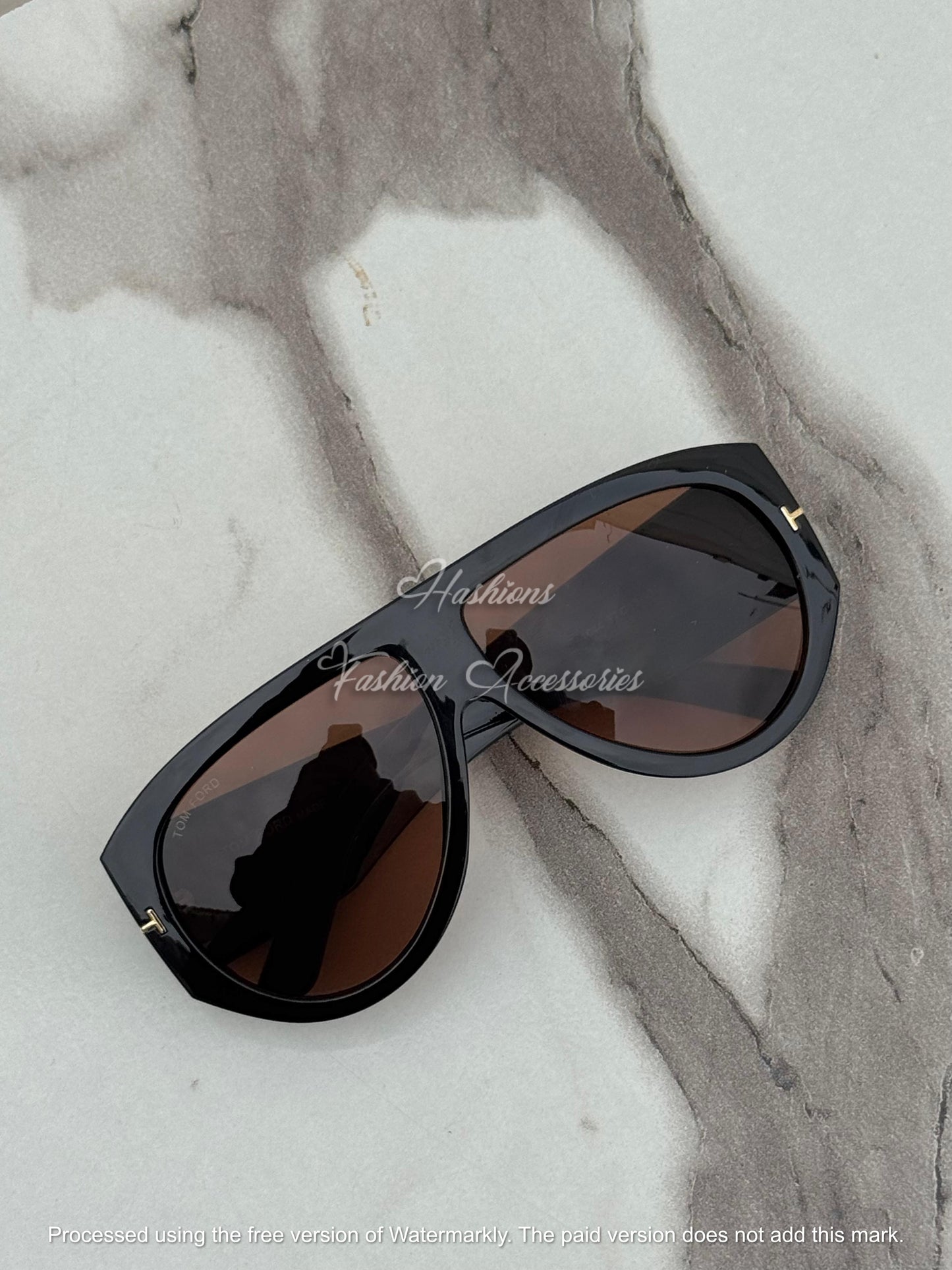 Oversized Chunky Pilot Sunglasses Women