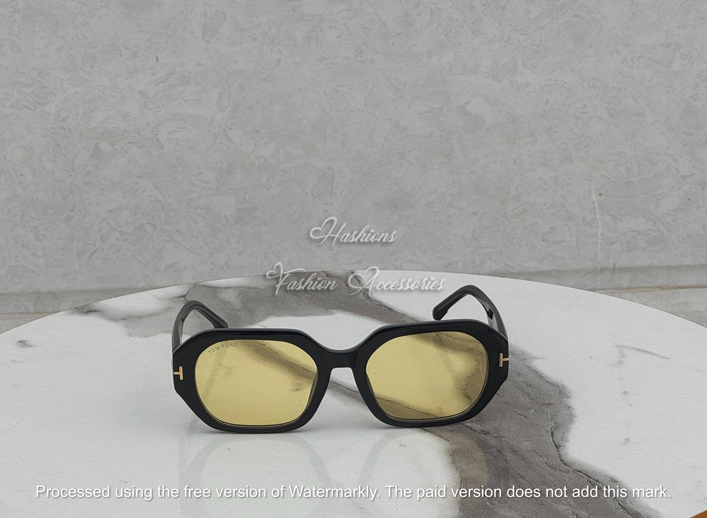 Geometric Beveled Sunglasses