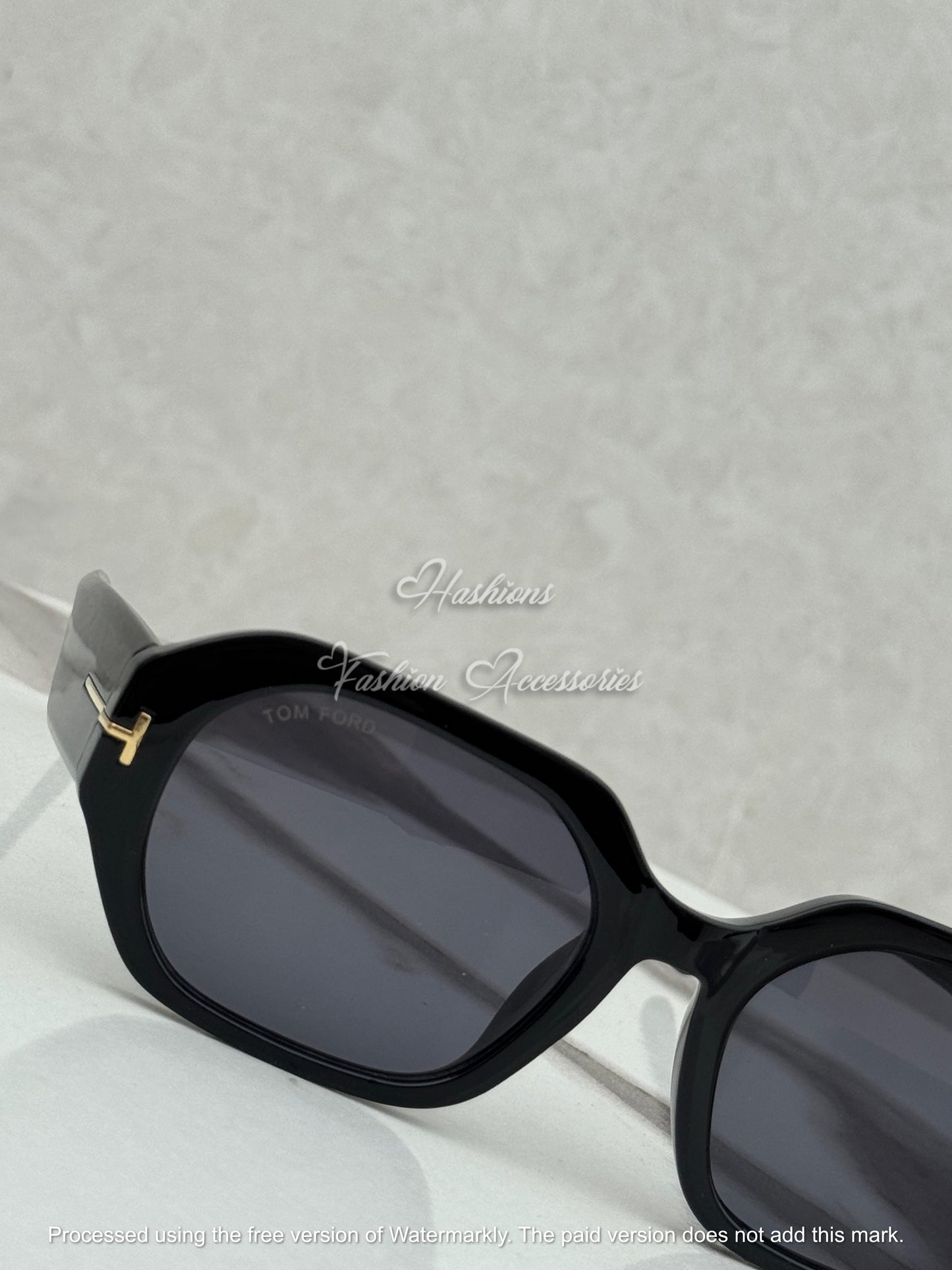 Geometric Beveled Sunglasses