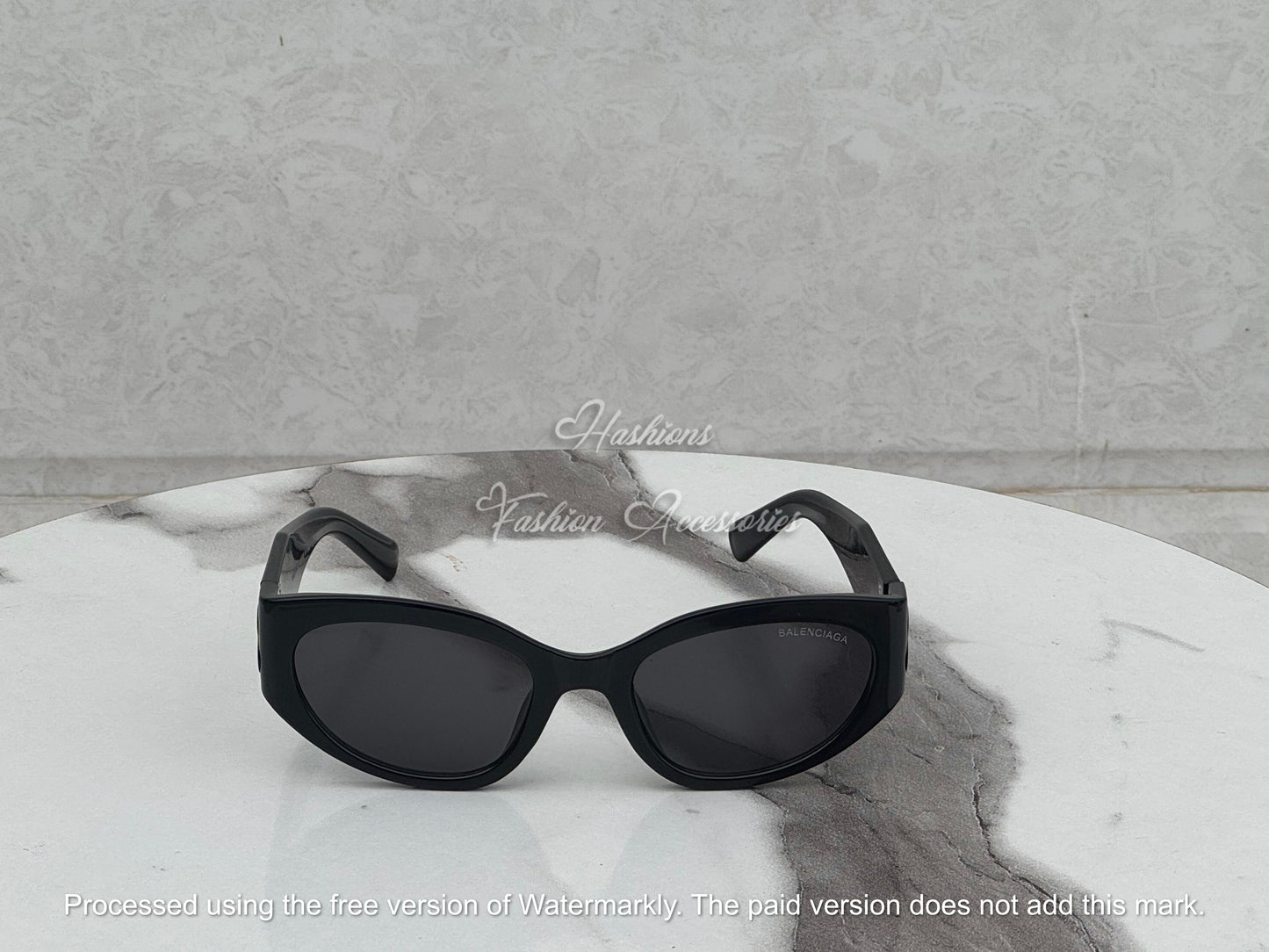 Chunky Oval Sunglasses