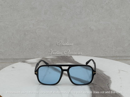 Oversized Square Aviator Sunglasses