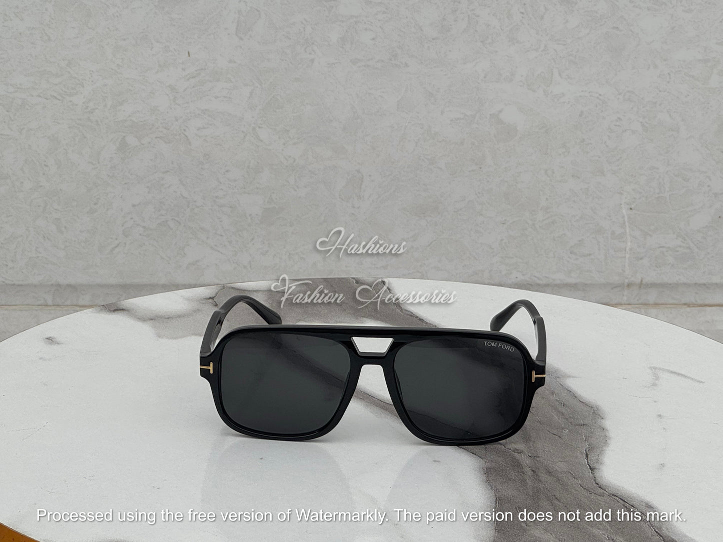 Oversized Square Aviator Sunglasses
