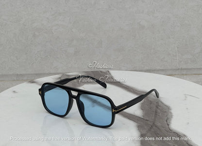 Oversized Square Aviator Sunglasses