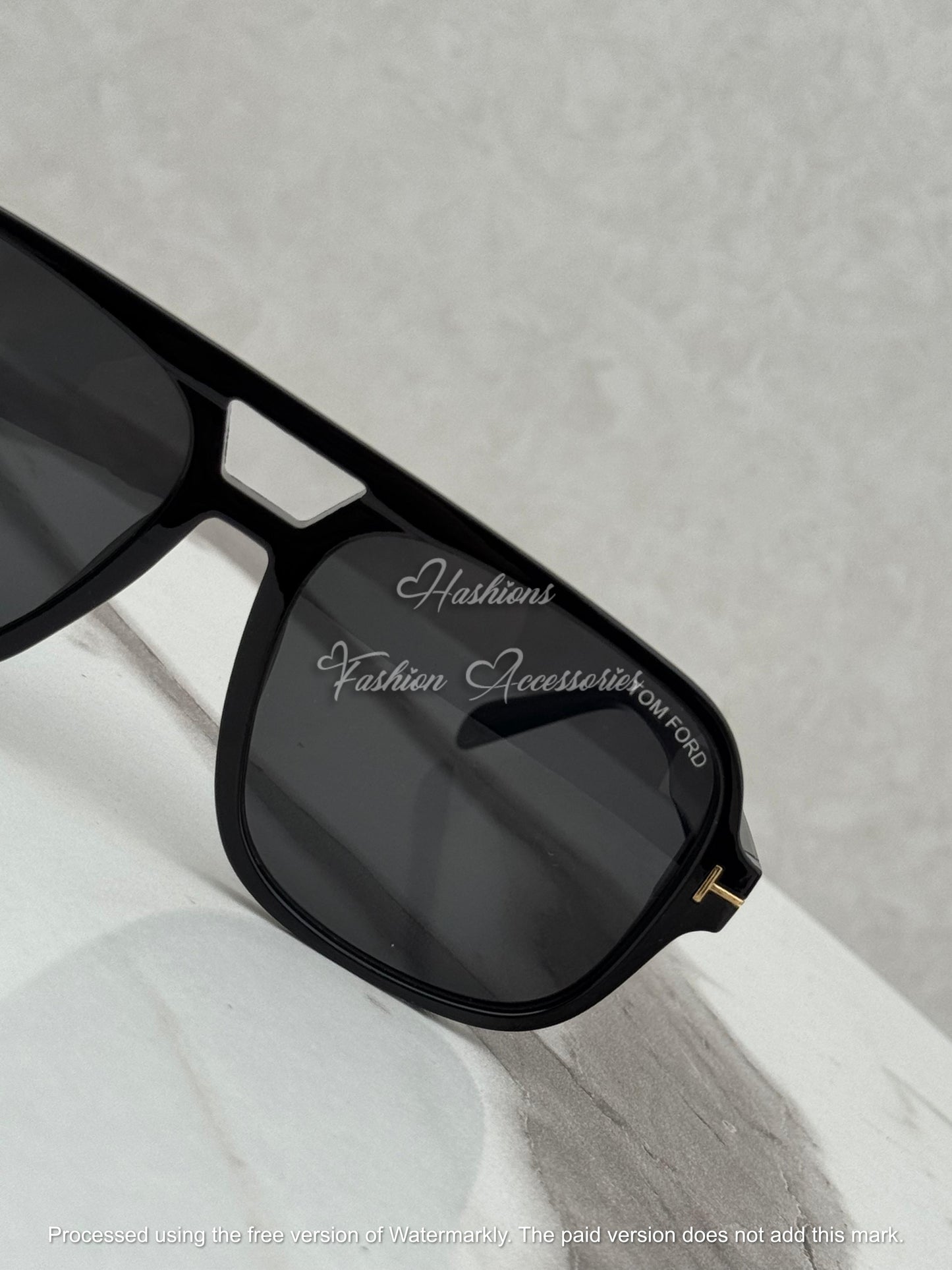 Oversized Square Aviator Sunglasses