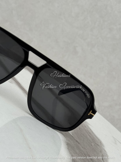Oversized Square Aviator Sunglasses