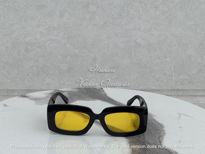 Rectangular Statement Sunglasses